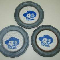 Тарелочки блюдечки декоративные Рубенс 3 шт. (X485), в Москве