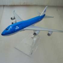 Модель самолёта Boeing 747-400 КЛМ, в Липецке