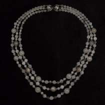 Комплект: ожерелье, браслет, серьги. Натуральные камни, в Адлере