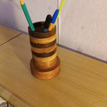 Стаканчик деревянный для РУЧЕК и КАРАНДАШЕЙ, в Ростове-на-Дону