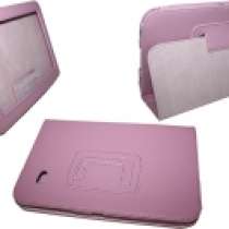 Чехол для планшета Samsung Galaxy Tab P3100⁄P3110 кожа розовый, в Москве
