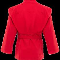 Куртка для самбо Junior SCJ-2201, красный, р.4/170, в Сочи
