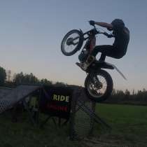 Экстремальное трюковое мото триал шоу Freeride Engine, в Москве