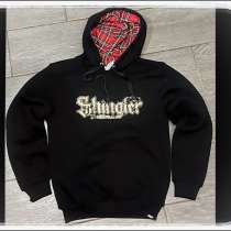 Худи Shingler клетчатый капюшен все размеры, в Москве