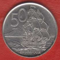 Новая Зеландия 50 центов 2006 г. новый тип магнитная Оттава, в Орле