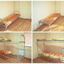 Кровати металлические для рабочих, общежитий, в Тольятти