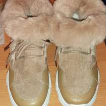 Зимние ботинки, наруральная замша, кожа мех. на 37р, в Москве