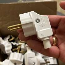 Вилка электрическая разборная угловая/прямая, в Иванове