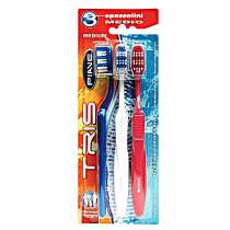 PIAVE Tris medium toothbrush 3 pcs, в г.Ташкент