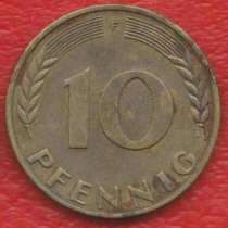 Германия ФРГ 10 пфеннигов 1972 г. F Штутгарт, в Орле