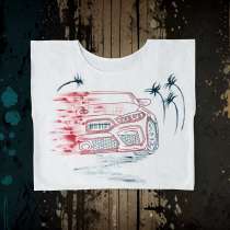 Женская майка кроп-топ, в Новосибирске