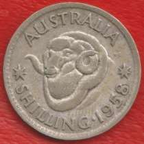 Австралия Шиллинг 1958 г. серебро, в Орле