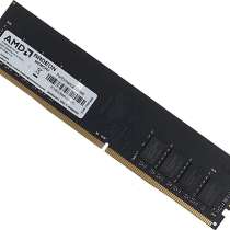 2 Модуля памяти AMD Radeon 8GB DDR4 2400, в Сальске