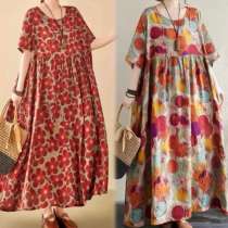 Платье женское штапель длинное больших размеров 60, в Хасавюрте