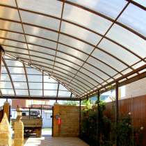 Навесы: поликарбонат, композит, металлочерепица, в Ростове-на-Дону