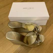 Нарядные Сабо женские золотые Jimmy Choo, в Москве