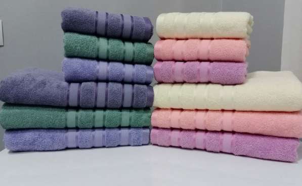 Махровые полотенца в фото 8