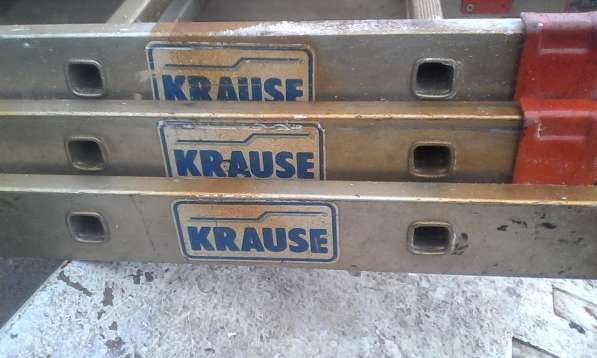 Лестница раскладная б/у 3х секционная Krause 3x9 в 