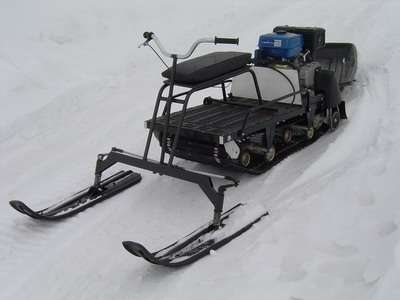 Лыжный модуль для мотобуксировщиков в Перми фото 5