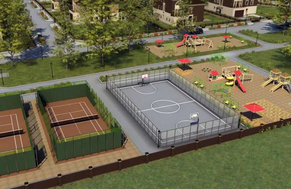 Строительство спортивных, игровых и детских площадок. Постав в Екатеринбурге фото 6