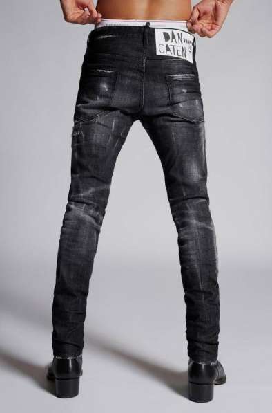 Dsquared2 мужские джинсы ''slim fit'' IT 54 / W34 новые в фото 8