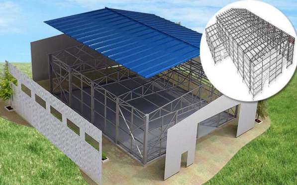 Быстровозводимые металлоконструкции в Москве фото 3