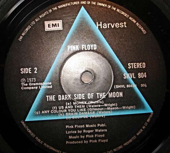Пластинка Pink Floyd - Dark Side Of The Moon(UK) в Санкт-Петербурге фото 3