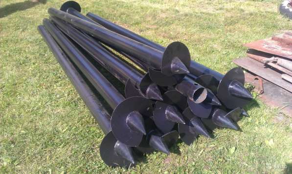 Монтаж винтовых свай в Пензе фото 6