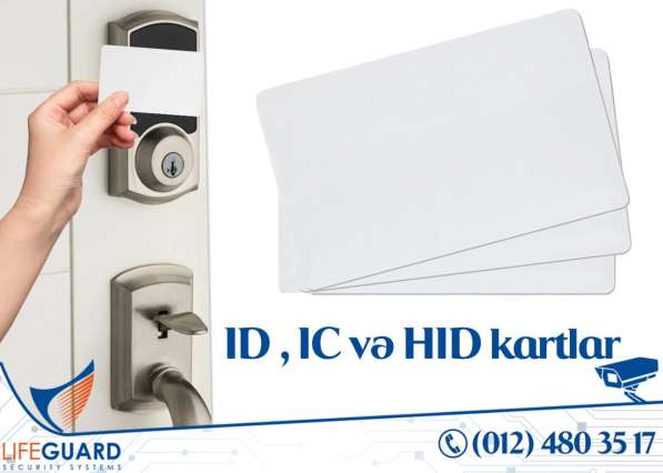 ❖ Kartlar: HID, RFID, IC 