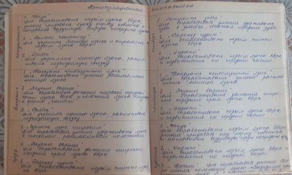 Общая тетрадь Календарные планы Советского воспитателя 1977г в 