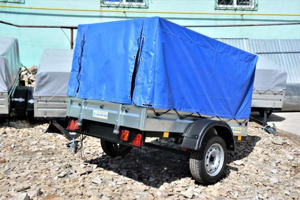 Прицеп грузовой Саратовец 2,0х1,3 тент 750 мм в Саратове