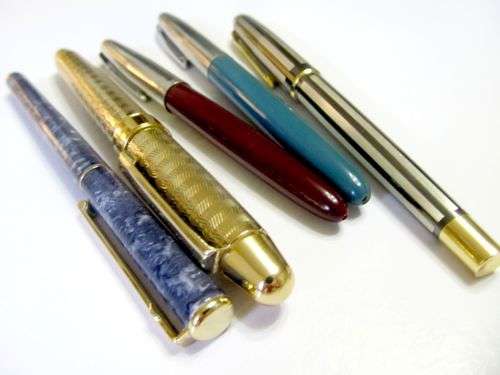 Перьевые чернильные ручки из СССР коллекция