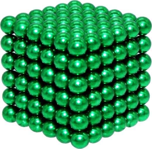 Неокуб 5 мм 6x6x6=216 шт. зеленый