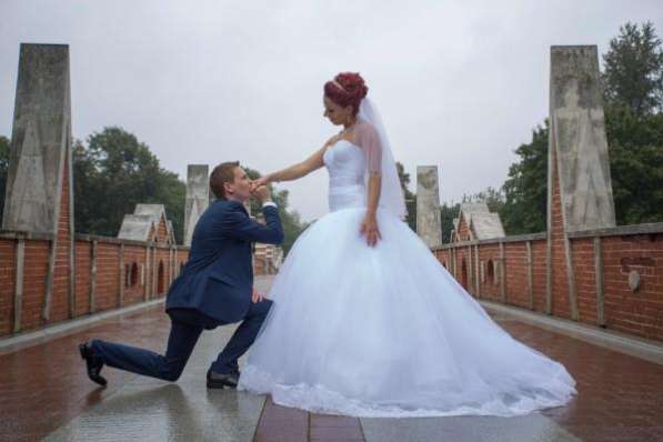 Продаю шикарное свадебное платье в Москве фото 3