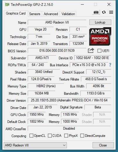 AMD Radeon VII 16G треб. ремонта в Санкт-Петербурге фото 6