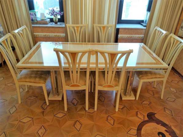 Гостиная столовая Turri обеденный стол и 8 стульев Италия