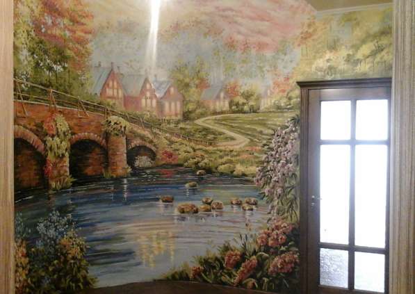 Рисую на стенах. Художественная отделка помещений в Омске фото 15