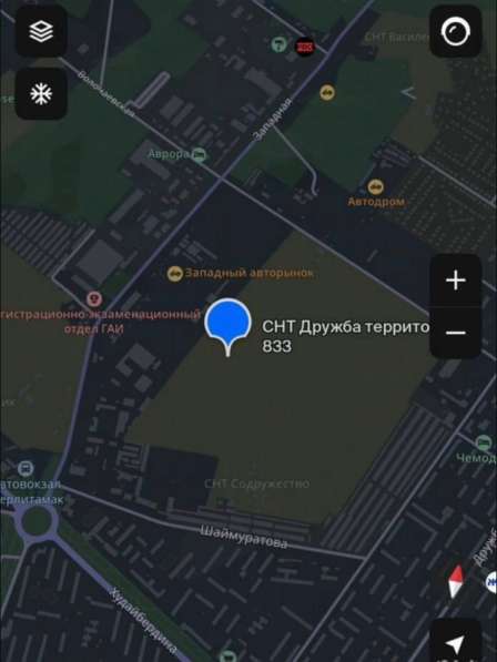 Участок 4 сот. СНТ «Дружба-2» в Стерлитамаке