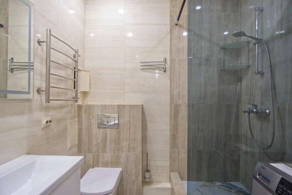 Квартира с ремонтом в уникальном жилом комплексе в Краснодаре