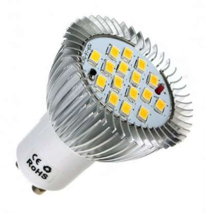 Светодиодная лампа GU10 6.4Вт. GU 10 LED - 60Вт