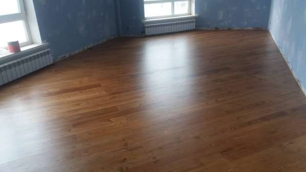 Шлифовка пола, паркет и лакировка в фото 9