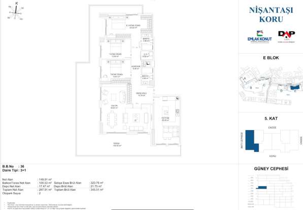 4-к. квартира 230м ² Турция, Стамбул, Шишли в фото 8