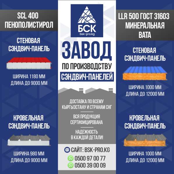 Завод по производству сэндвич-панелей!