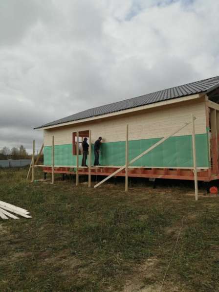 Бригада строителей в Москве