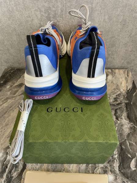 Gucci кроссовки мужские новые в фото 8