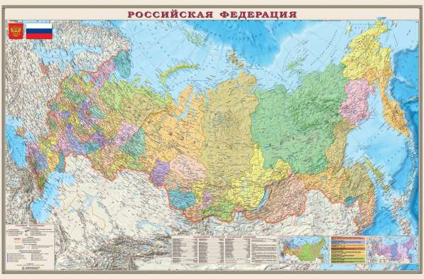 Настенная карта Самары 2,0х1,40 м в Самаре фото 6