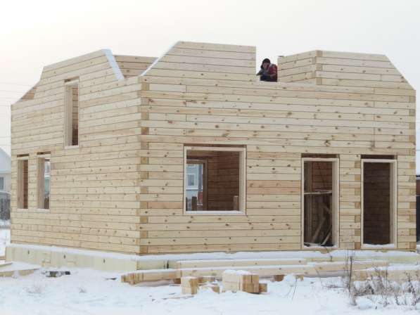 Строительство дома, бани, дачи от фундамента под ключ Брус в Красноярске фото 17