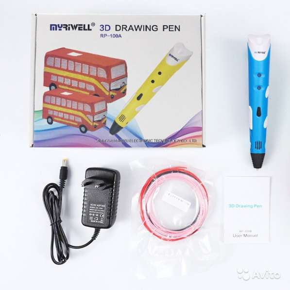 3D pen 3Д Ручка Myriwell RP100A Оригинал Гарантия в Москве