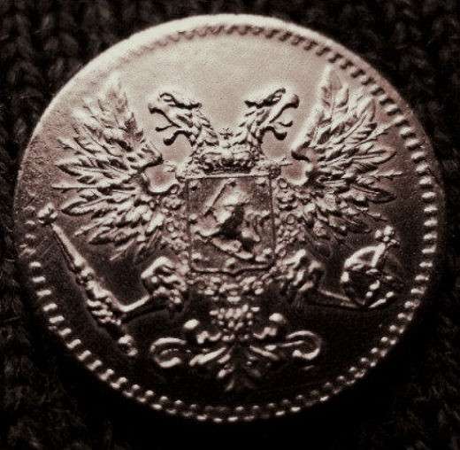 Раритет. Редкая, медная монета 1 пенни 1917 год в Москве фото 3