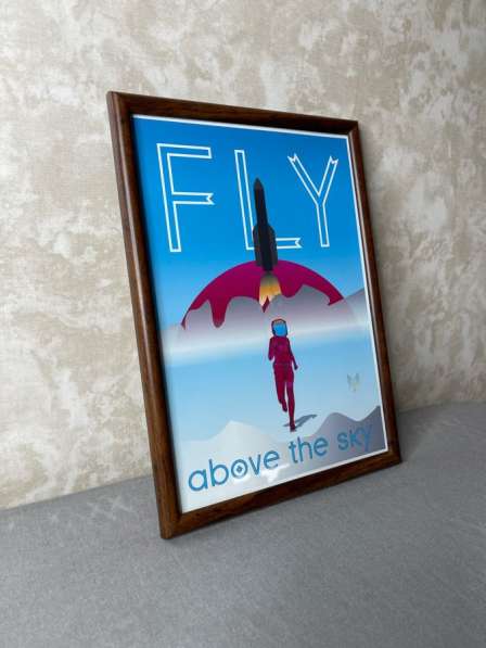 Постер “Fly Above The Sky” в Москве фото 3